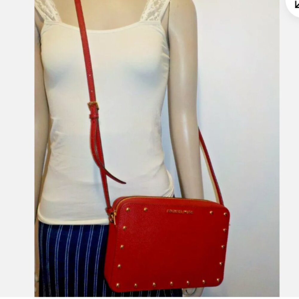 Michael Kors Red Crossbody Bag